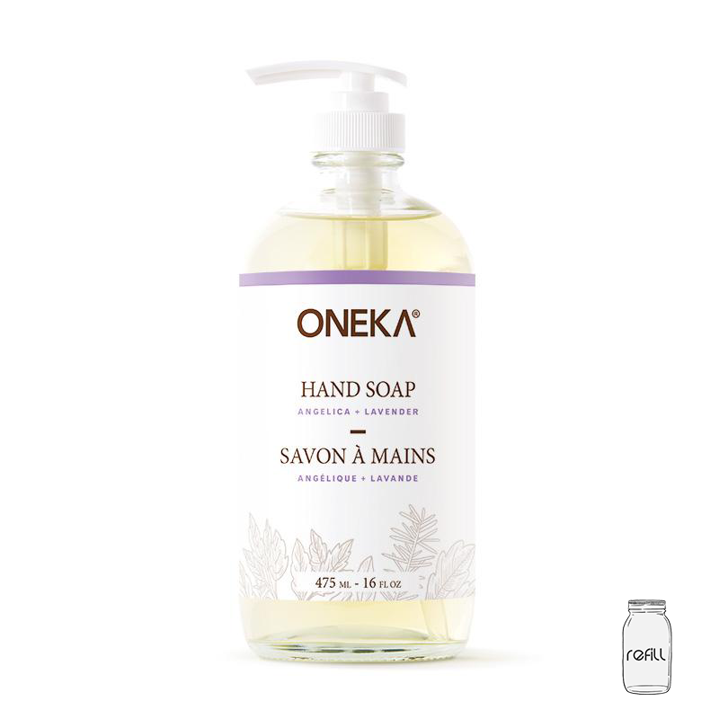 Oneka - Angelica & Lavender Hand Soap