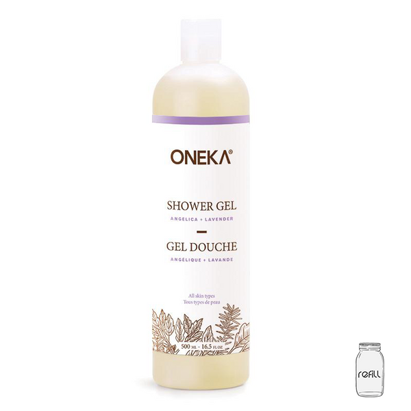 Oneka - Angelica & Lavender Shower Gel