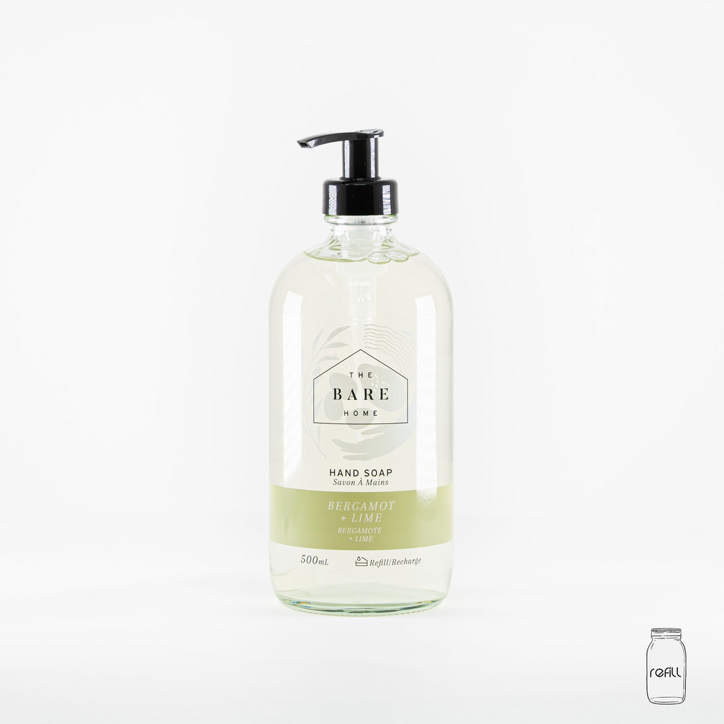 The Bare Home - Hand Soap - Bergamot + Lime
