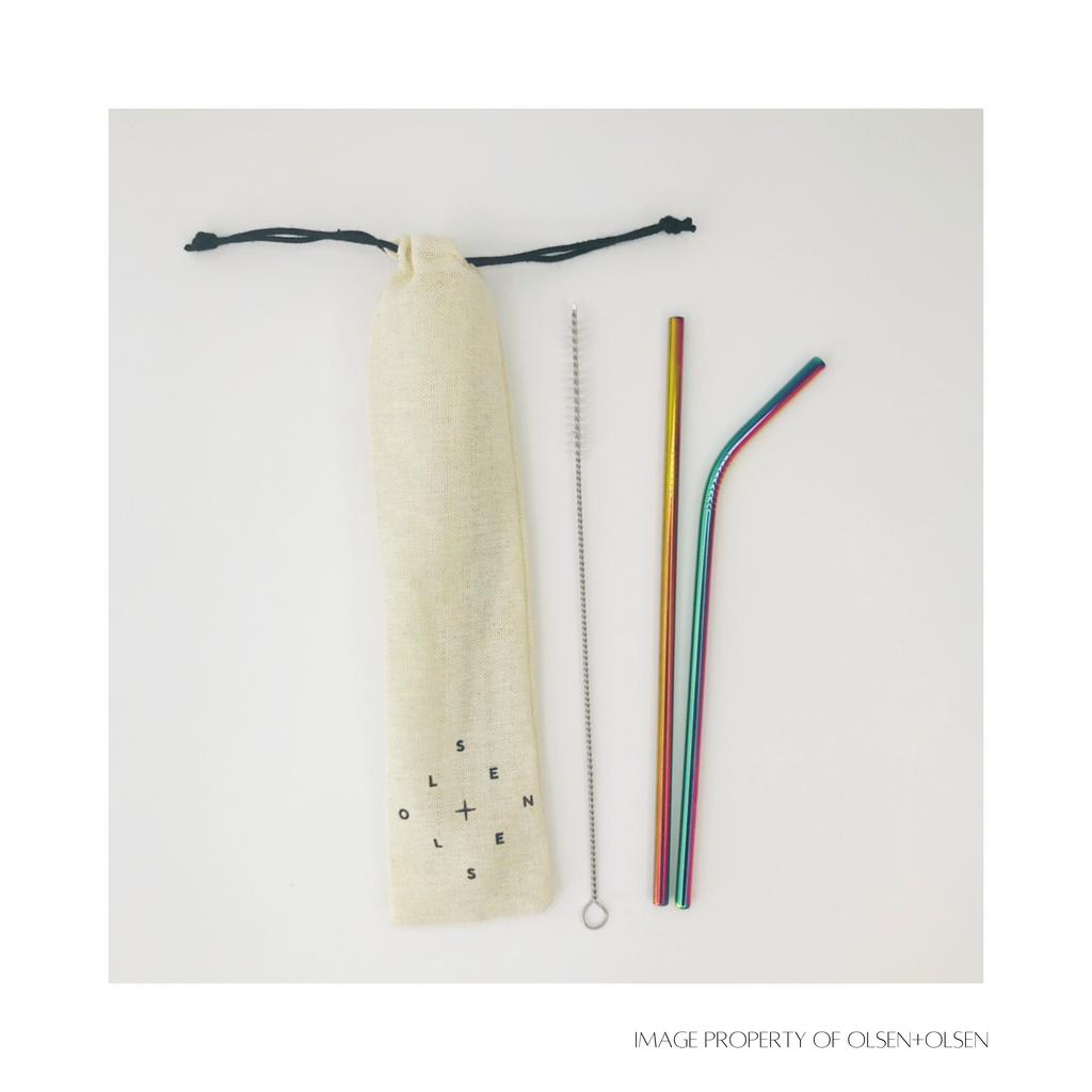Olsen+Olsen - Reusable Straw Sets