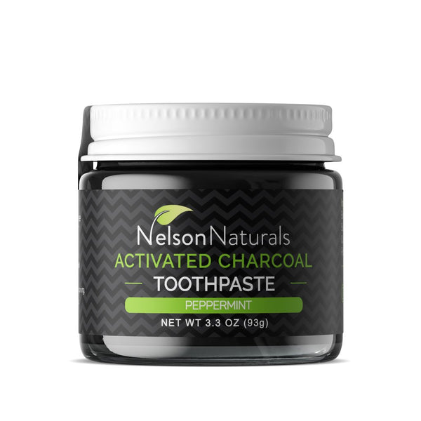 Nelson Naturals - Activated Charcoal Whitening Toothpaste